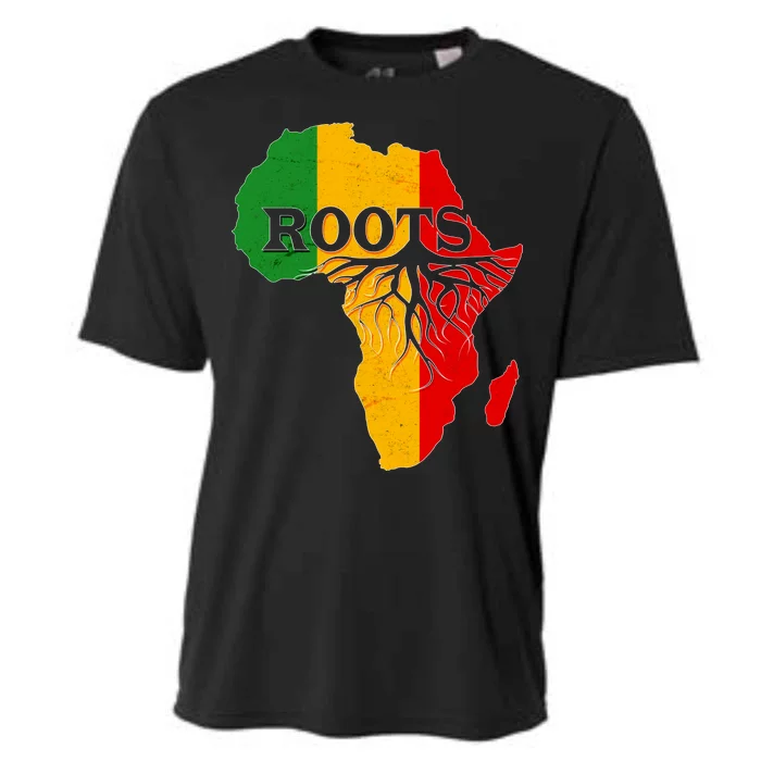 African Roots Black History Month Cooling Performance Crew T-Shirt