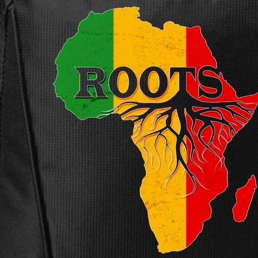 African Roots Black History Month City Backpack