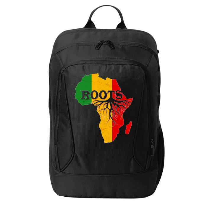 African Roots Black History Month City Backpack