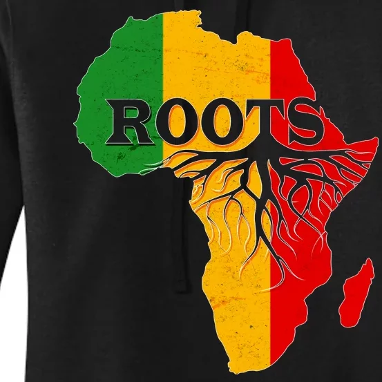 African Roots Black History Month Women's Pullover Hoodie