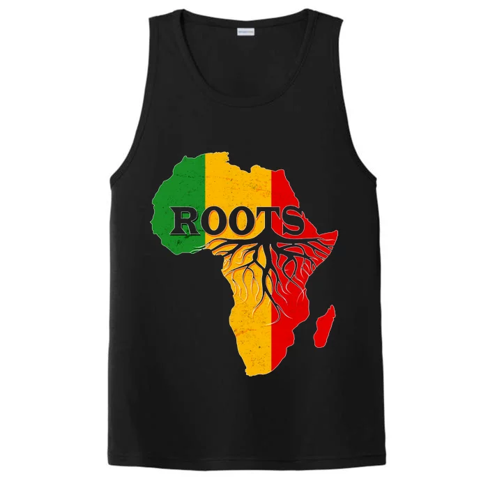 African Roots Black History Month Performance Tank