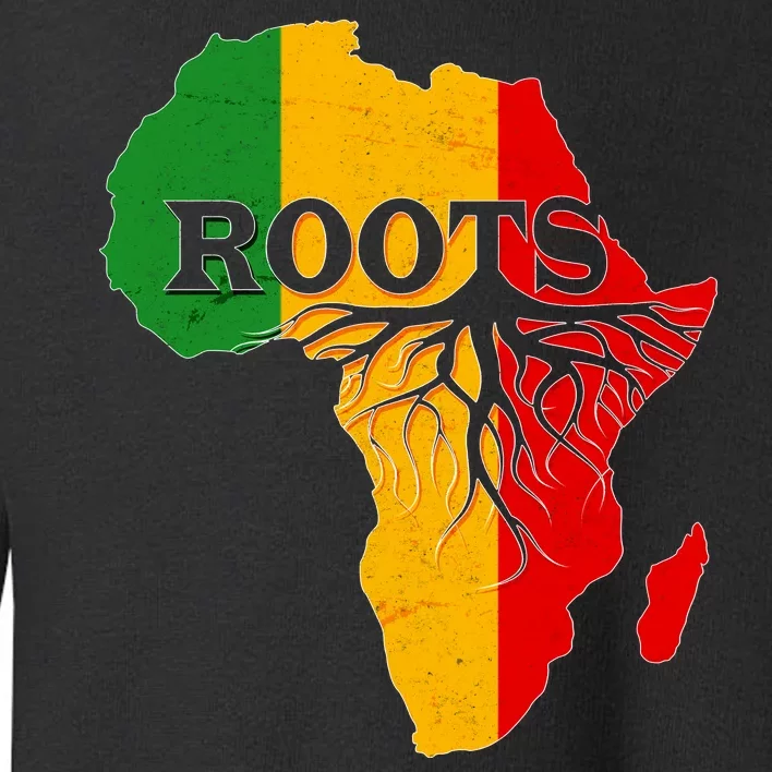 African Roots Black History Month Toddler Sweatshirt