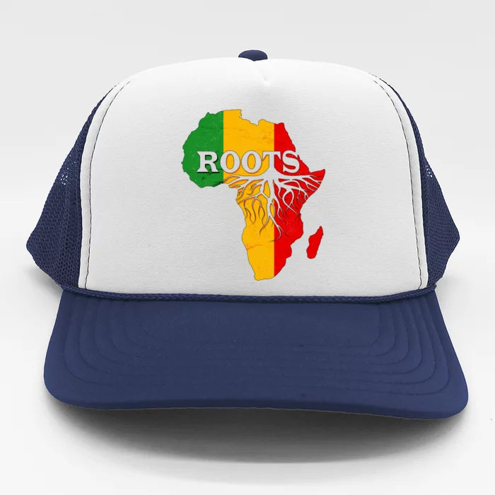 African Roots Black History Month Trucker Hat