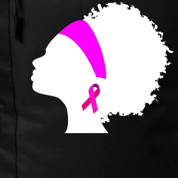 Afro Breast Cancer Awareness Daily Commute Backpack