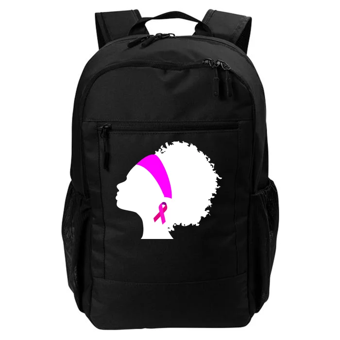 Afro Breast Cancer Awareness Daily Commute Backpack