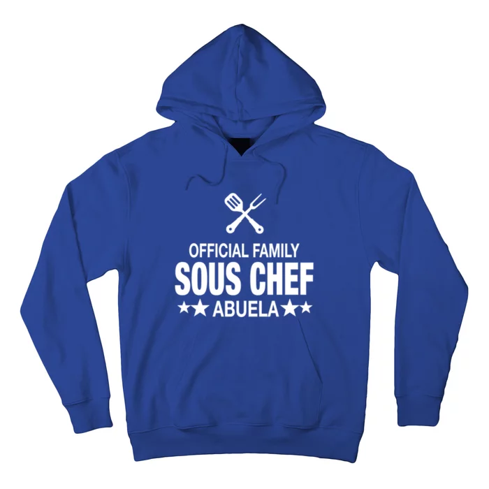 Abuela Family Sous Chef Funny Cooking Abuela Gift Hoodie