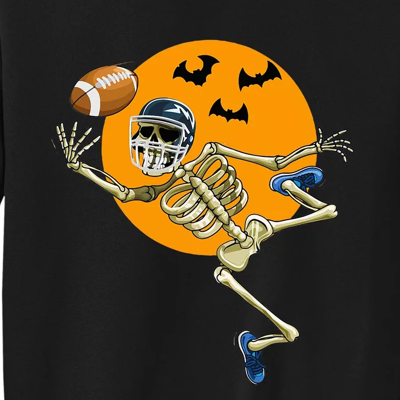 American Football Skeleton Halloween Sweatshirt