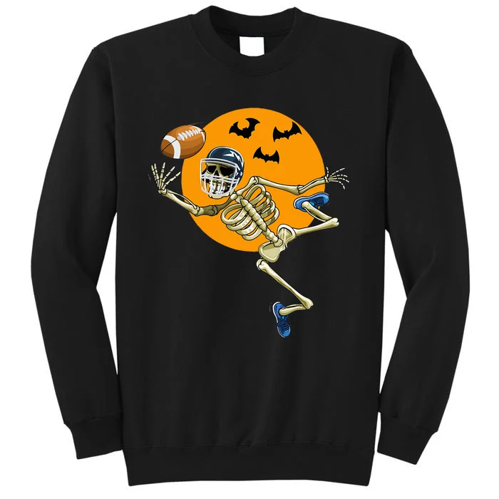 American Football Skeleton Halloween Sweatshirt