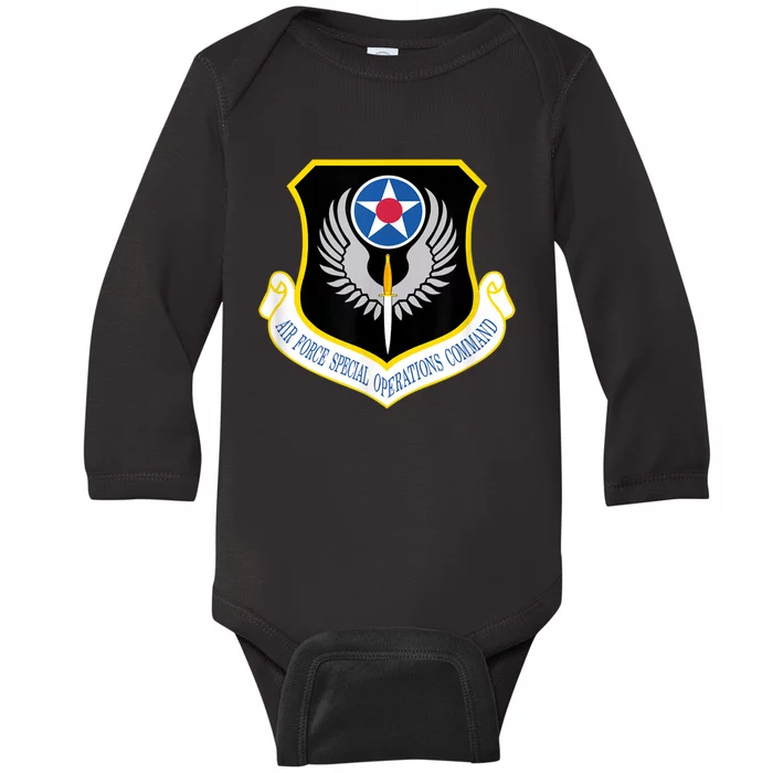 Air Force Special Operations Command (AFSOC) Baby Long Sleeve Bodysuit