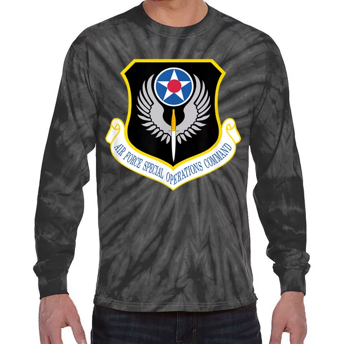 Air Force Special Operations Command (AFSOC) Tie-Dye Long Sleeve Shirt