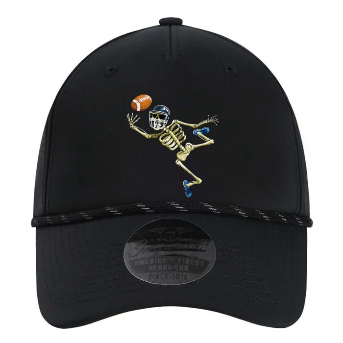 American Football Skeleton Halloween Football Fan Performance The Dyno Cap