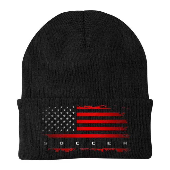 American Flag Soccer Apparel Soccer Knit Cap Winter Beanie