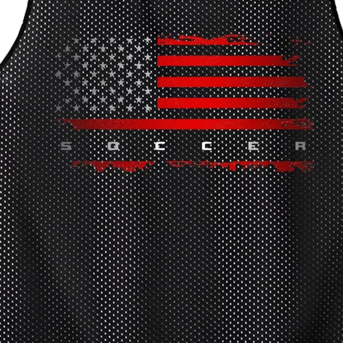 American Flag Soccer Apparel Soccer Mesh Reversible Basketball Jersey Tank