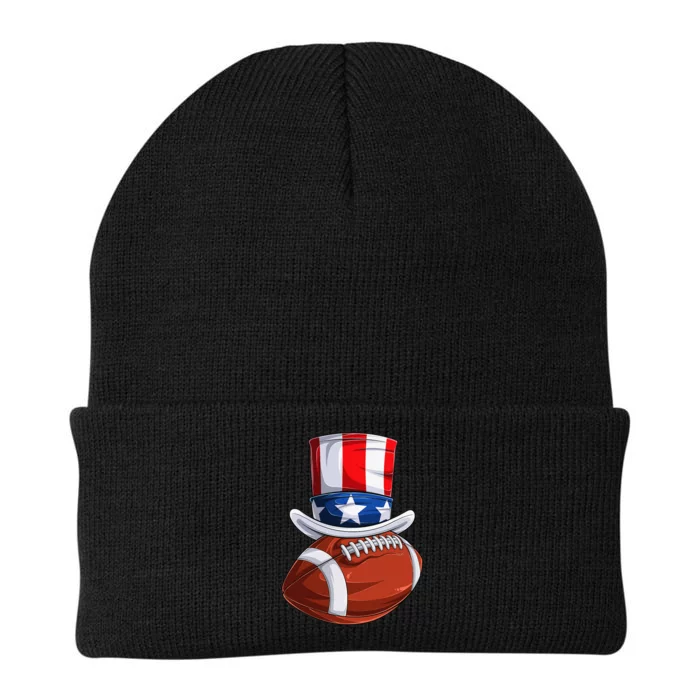 American Football Shirts USA Flag 4th Of July Knit Cap Winter Beanie