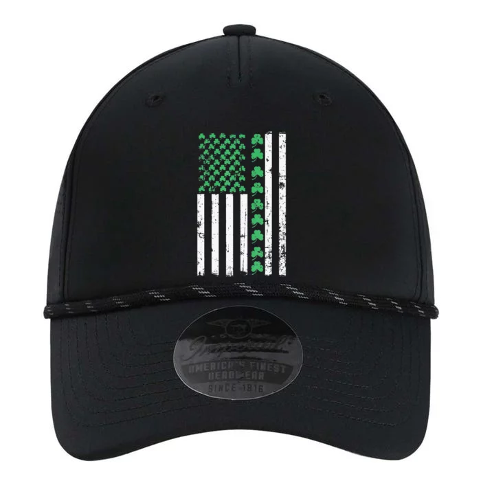 American Flag St Patricks Day Vintage Irish Lucky Performance The Dyno Cap