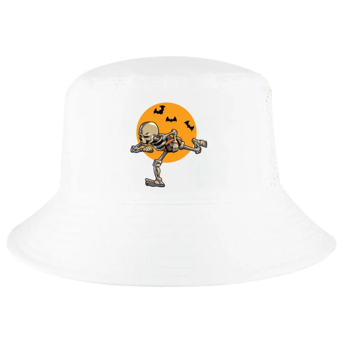 American Football Skeleton Halloween Boy Football Fan Cool Comfort Performance Bucket Hat