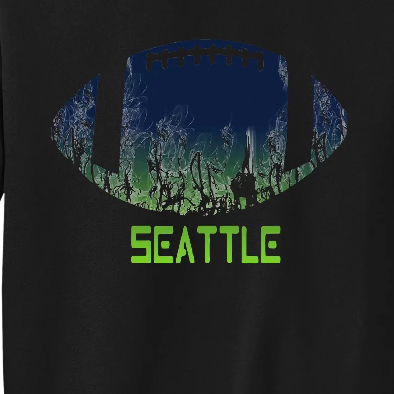 American Football Seattle Fan Football Season Sweatshirt