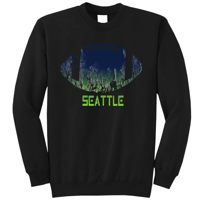 American Football Seattle Fan Football Season Sweatshirt