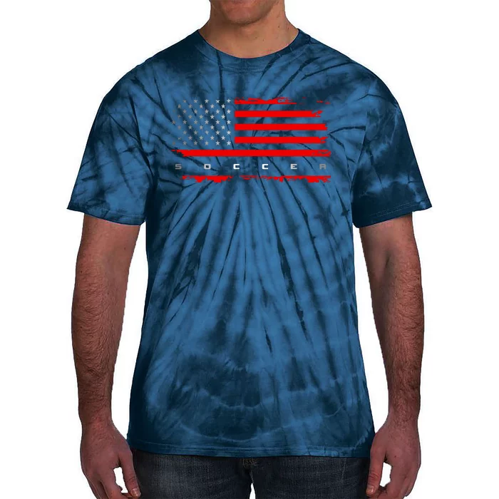 American Flag Soccer Apparel Soccer Tie-Dye T-Shirt