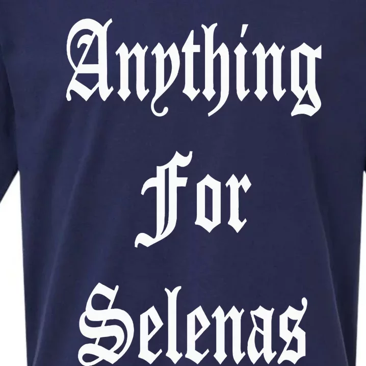 Anything For Selenas Sueded Cloud Jersey T-Shirt