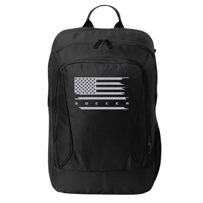 American Flag Soccer Apparel Soccer Hoodie City Backpack