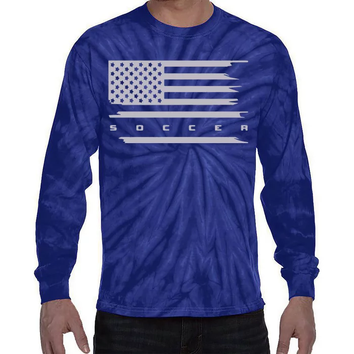 American Flag Soccer Apparel Soccer Hoodie Tie-Dye Long Sleeve Shirt