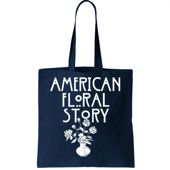 American Floral Story Halloween Florist Funny Horror Parody Tote Bag