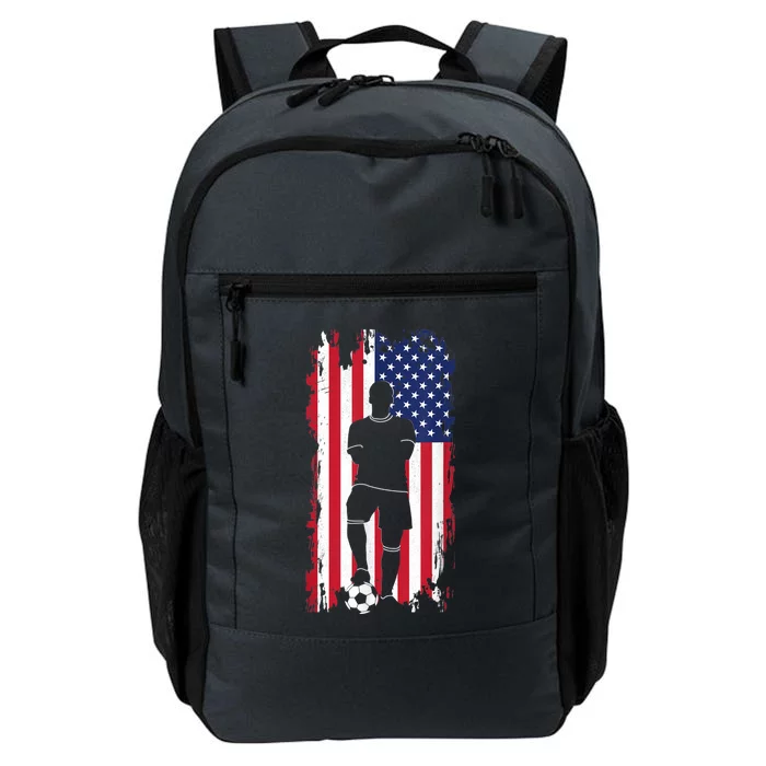 American Flag Soccer Apparel - Soccer Daily Commute Backpack