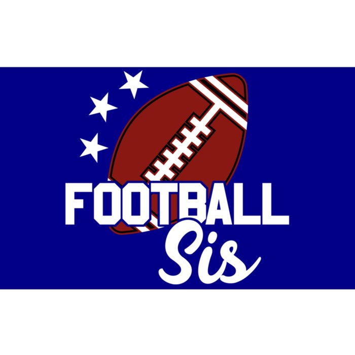 American Football Sis Gift Bumper Sticker