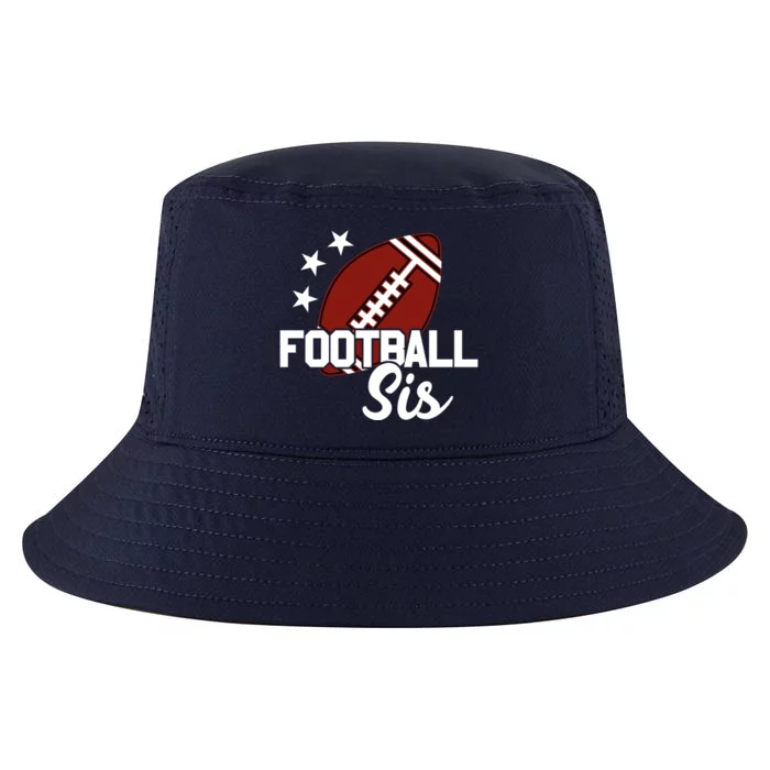 American Football Sis Gift Cool Comfort Performance Bucket Hat