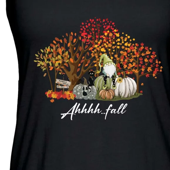 Ahh Fall Season Ladies Essential Flowy Tank