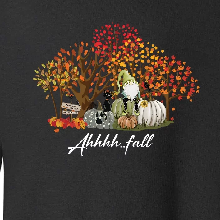 Ahh Fall Season Toddler Sweatshirt