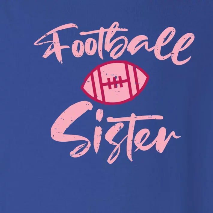 American Football Sister Family Matching Sis Cute Gift Toddler Long Sleeve Shirt