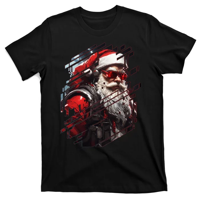 Action Filled Santa T-Shirt