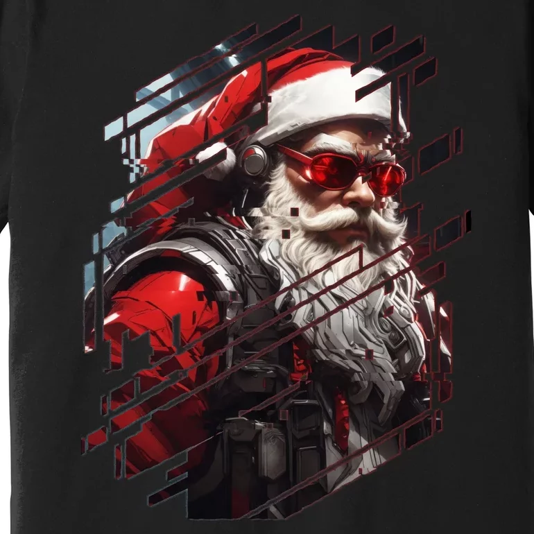 Action Filled Santa Premium T-Shirt