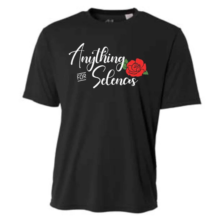 Anything For Selenas Cooling Performance Crew T-Shirt