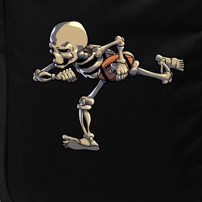 American Football Skeleton Halloween Football Fan Great Gift Impact Tech Backpack