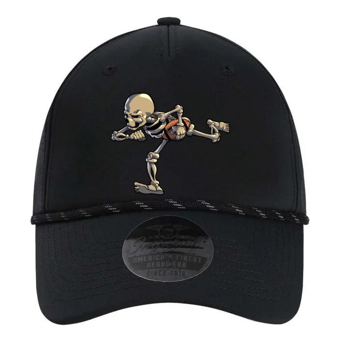 American Football Skeleton Halloween Football Fan Great Gift Performance The Dyno Cap