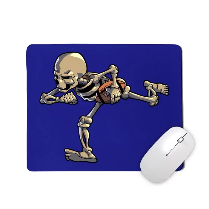 American Football Skeleton Halloween Football Fan Great Gift Mousepad