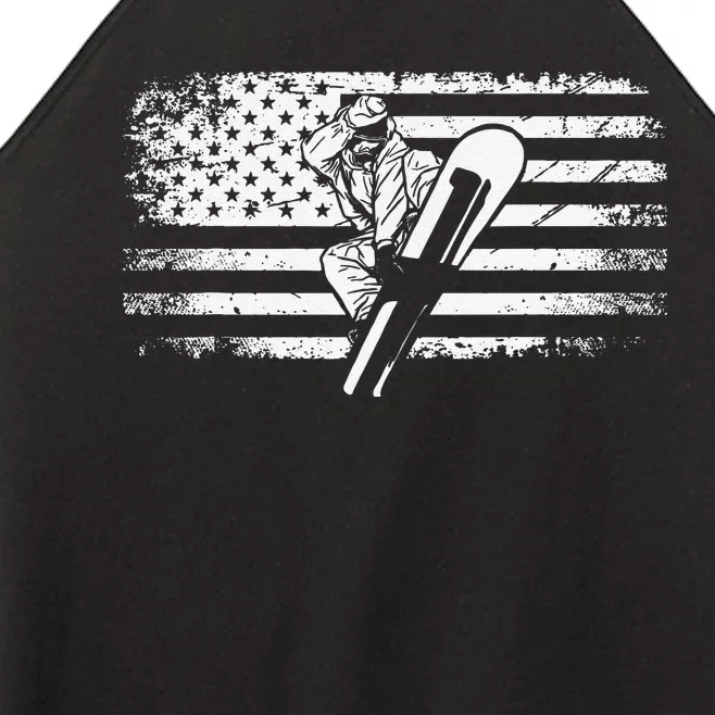 American Flag Snowboard Apparel Snowboarding Snowboard Women’s Perfect Tri Rocker Tank