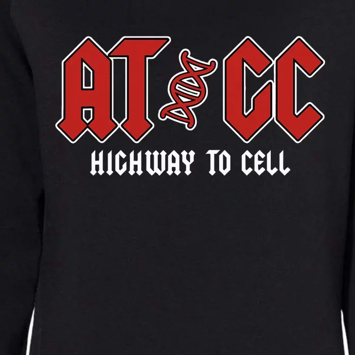 Atgc Funny Teacher Student Biology Womens California Wash Sweatshirt