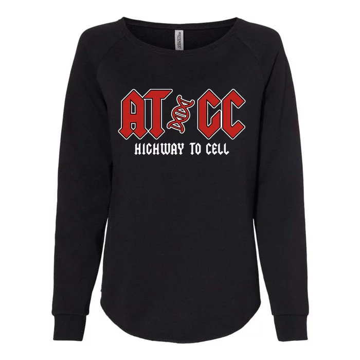 Atgc Funny Teacher Student Biology Womens California Wash Sweatshirt