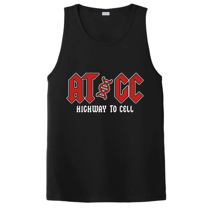 Atgc Funny Teacher Student Biology Performance Tank