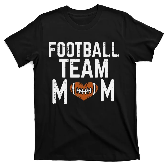 American Football Team Mom Family Matching Mommy Mama T-Shirt