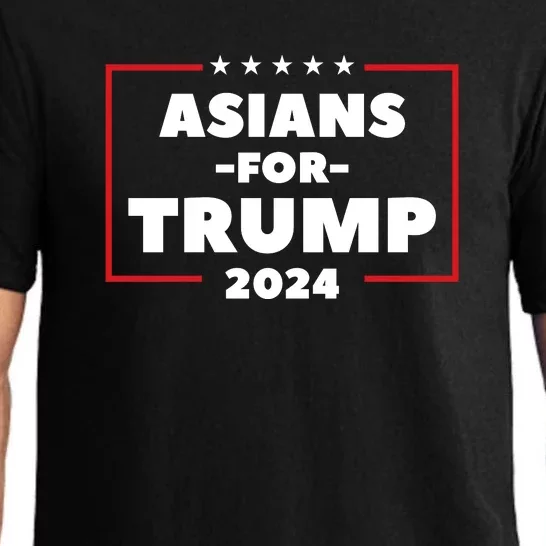 Asians For Trump 2024 Pajama Set