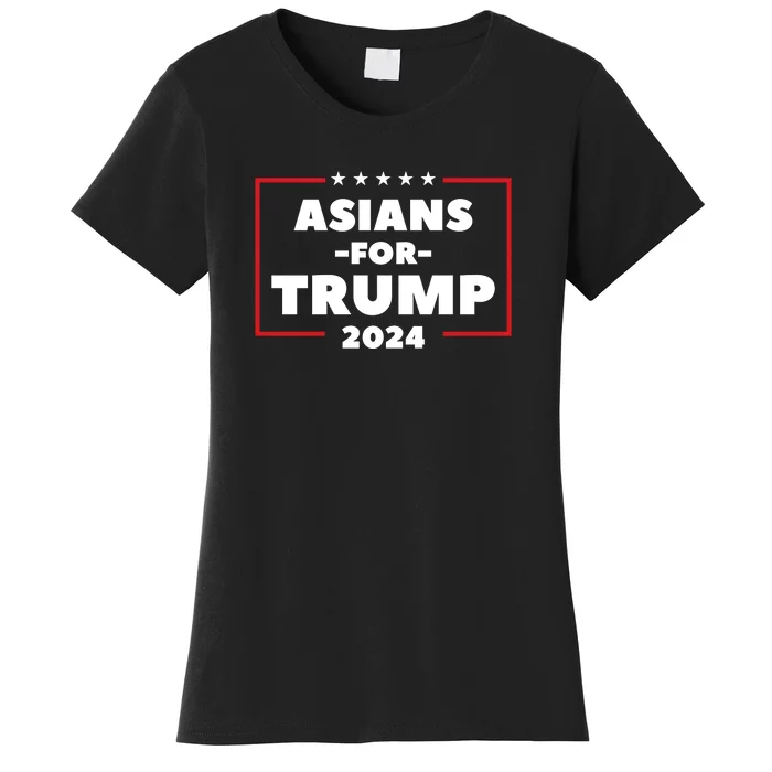 Asians For Trump 2024 Women's T-Shirt