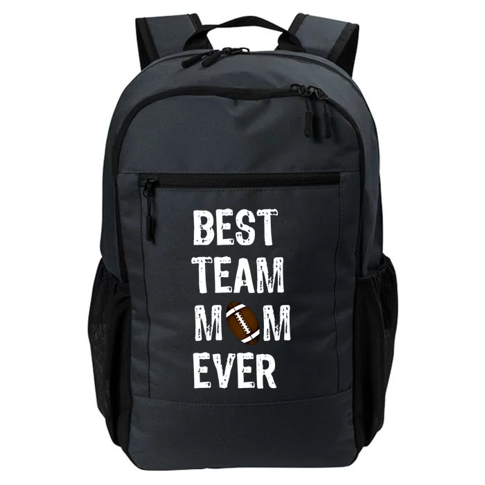 Awesome Football Team Mom Gift Best Team Mom Ever Gift Daily Commute Backpack