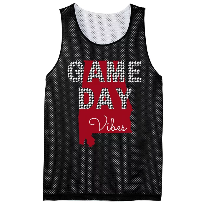 Alabama Football Tailgate Game Day Vibes Fall Mesh Reversible Basketball Jersey Tank