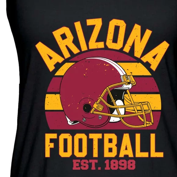 Arizona Football Team Supporter Est 1898 Ladies Essential Flowy Tank