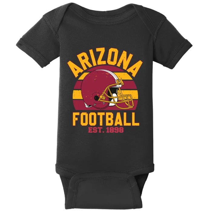 Arizona Football Team Supporter Est 1898 Baby Bodysuit